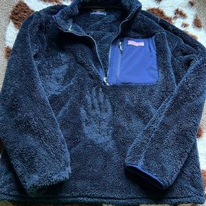 Vineyard vines navy fleece
